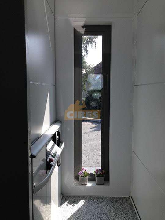 Cibes A4000 residential lift in private villa - Cibes新盛娱乐瑞典品牌电梯