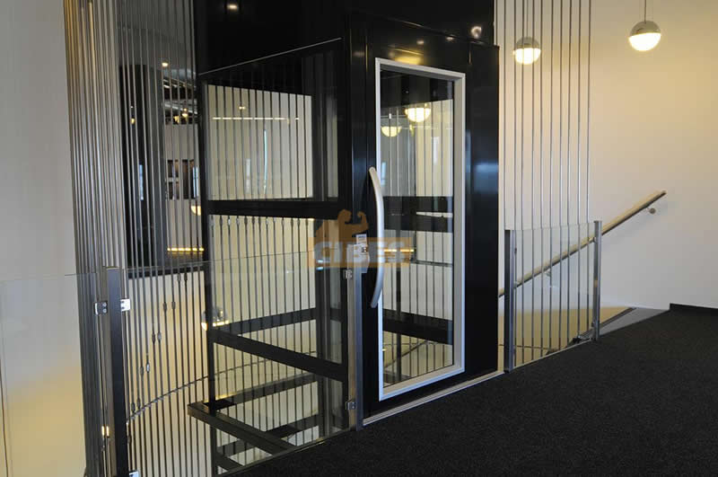 Passenger lift Cibes A5000 in office showroom, the Netherlan - Cibes新盛娱乐瑞典品牌电梯