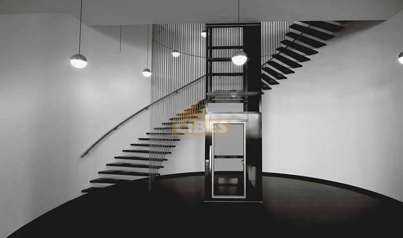 Passenger lift Cibes A5000 in office showroom, the Netherlan - Cibes新盛娱乐瑞典品牌电梯
