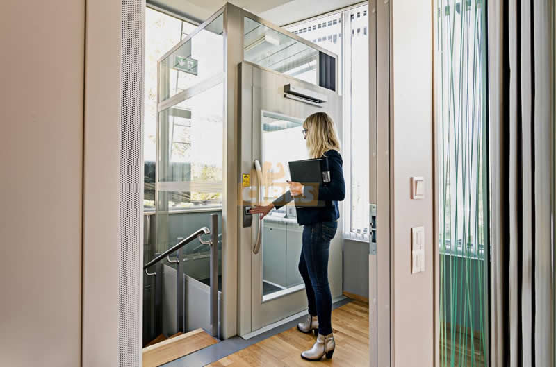 Passenger lift Cibes A5000 at the Concert Hall of G?vle - Cibes新盛娱乐瑞典品牌电梯