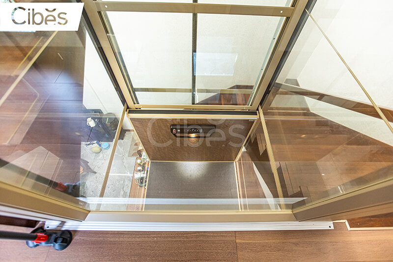 Cibes新盛娱乐家用电梯桂林装置案例