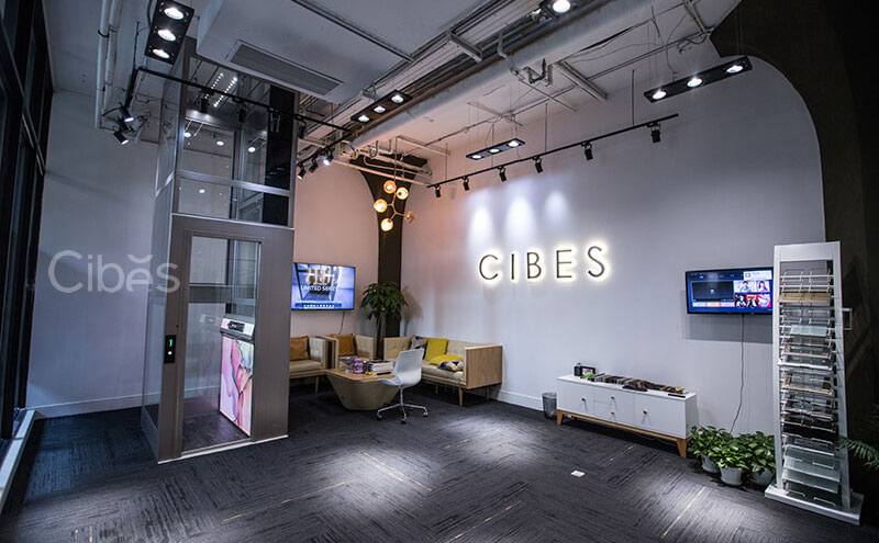 Cibes新盛娱乐家用电梯上海展厅 - V80时尚版